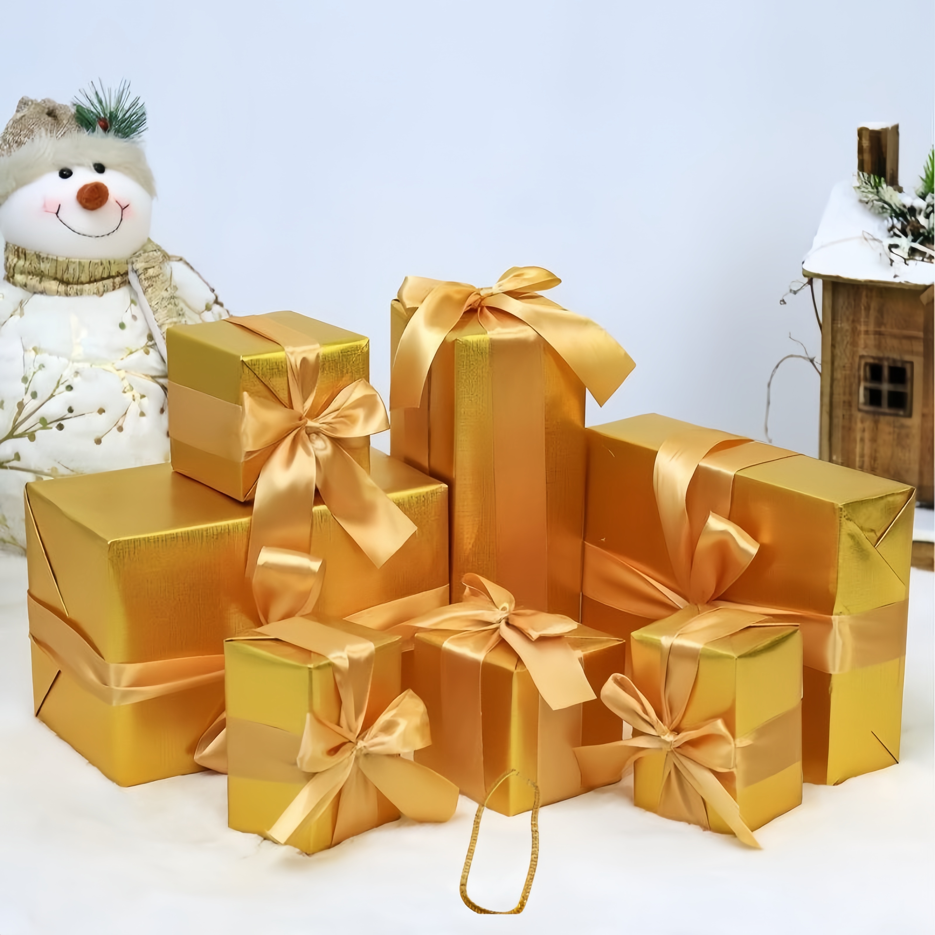 XL-11原创春节风格轻奢风精美礼盒挂件（140）