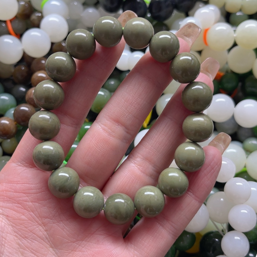 和田玉手链未镶嵌