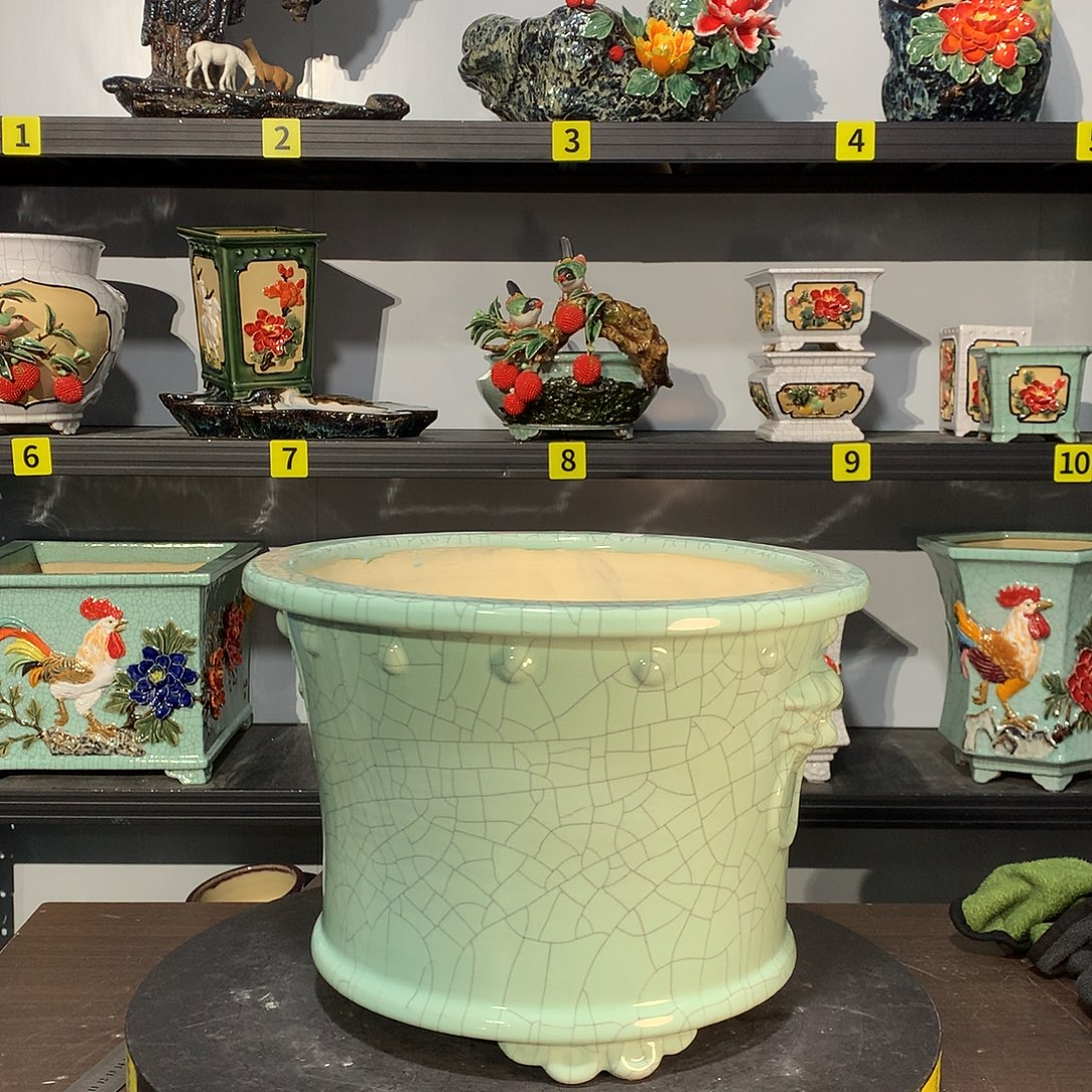 蒙***哒高温烧制石湾盆石