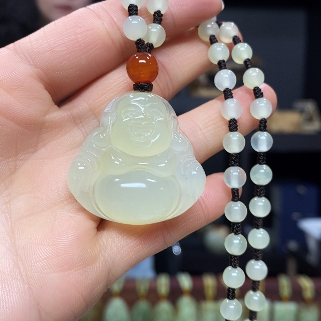 岫玉挂件吊坠未镶嵌