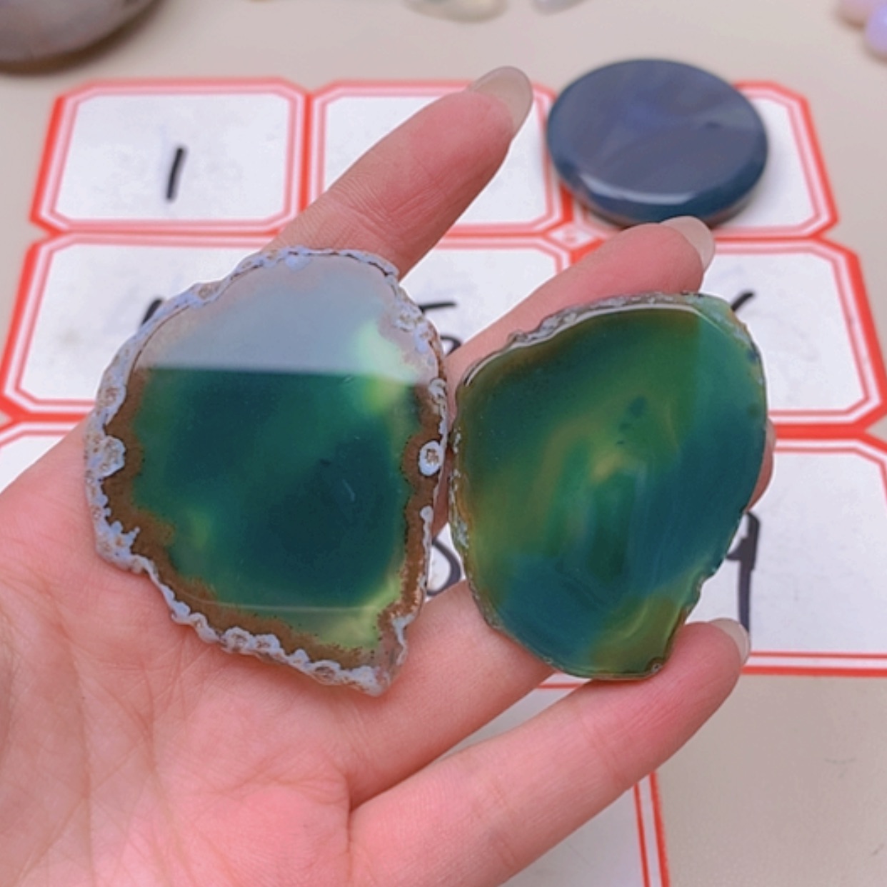 【闪购商品】未镶嵌玛瑙/玉髓珠宝半成品归***道