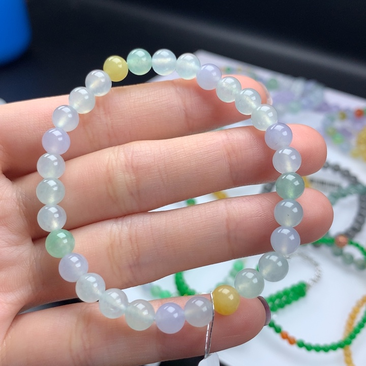 翡翠手镯未镶嵌卡 