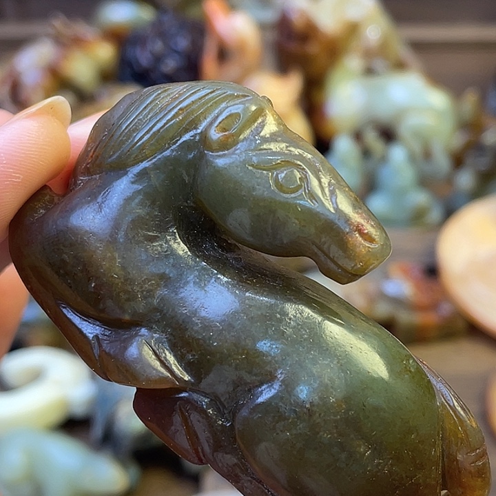 未镶嵌和田玉（糖玉）挂件