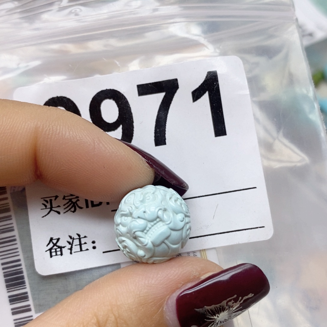绿松石配饰未镶嵌晴*