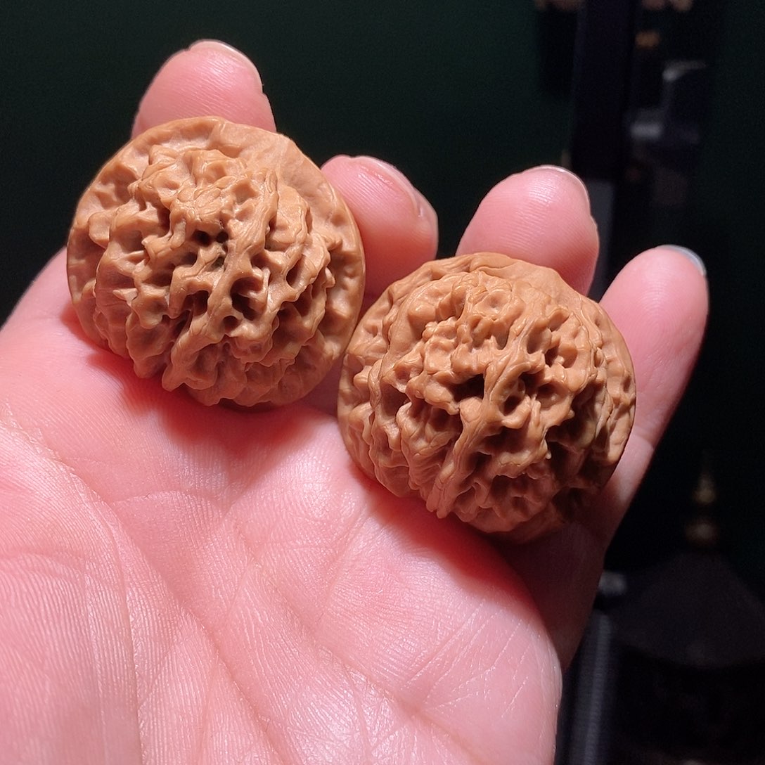 文玩核桃把件37秦闷全品