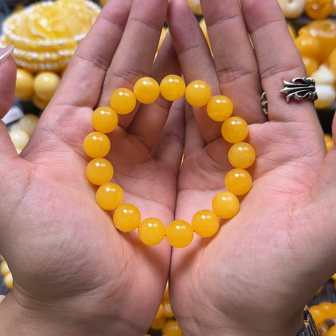 未镶嵌蜜蜡珠宝奇石同料12.6mm