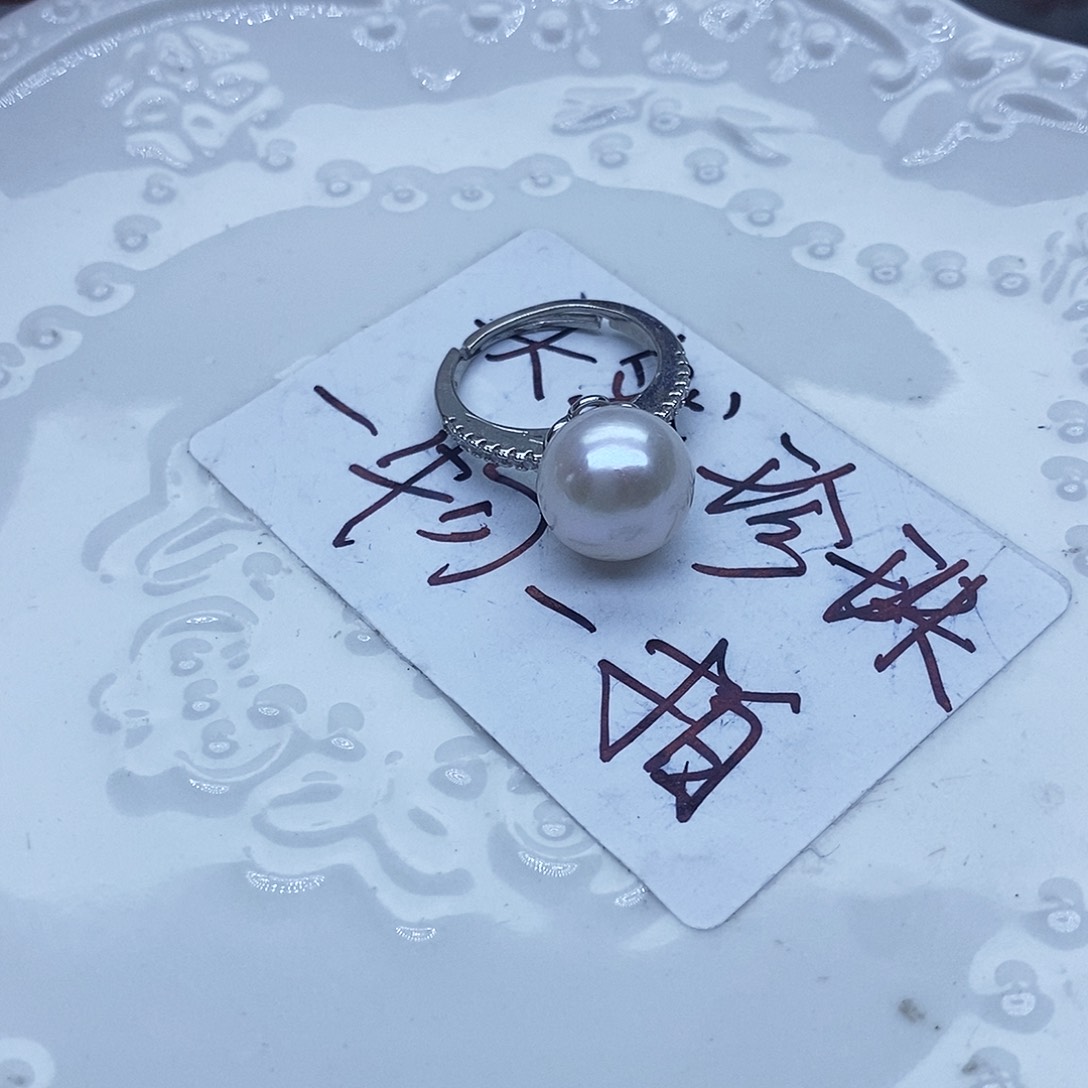 未镶嵌淡水珍珠戒指