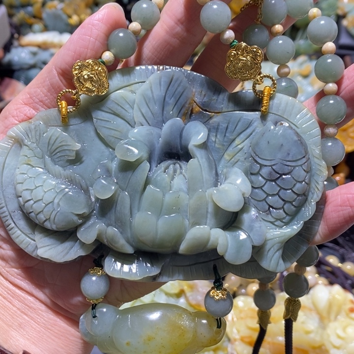 岫玉岫玉吊坠未镶嵌