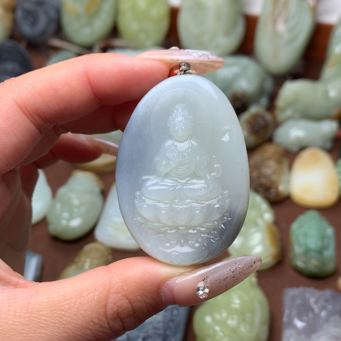 和田玉挂件未镶嵌