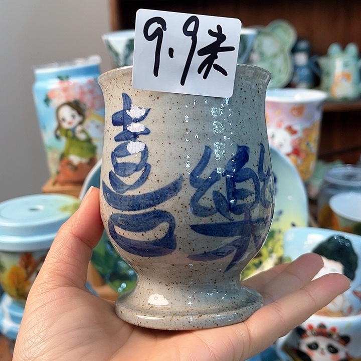 陶景德镇釉下手绘陶瓷 