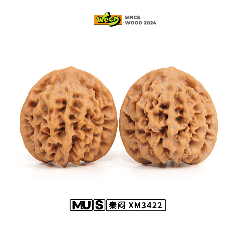 「头茬秦闷S XM3422」41*39*41/全品白茬/一物一图/精品/文玩核桃