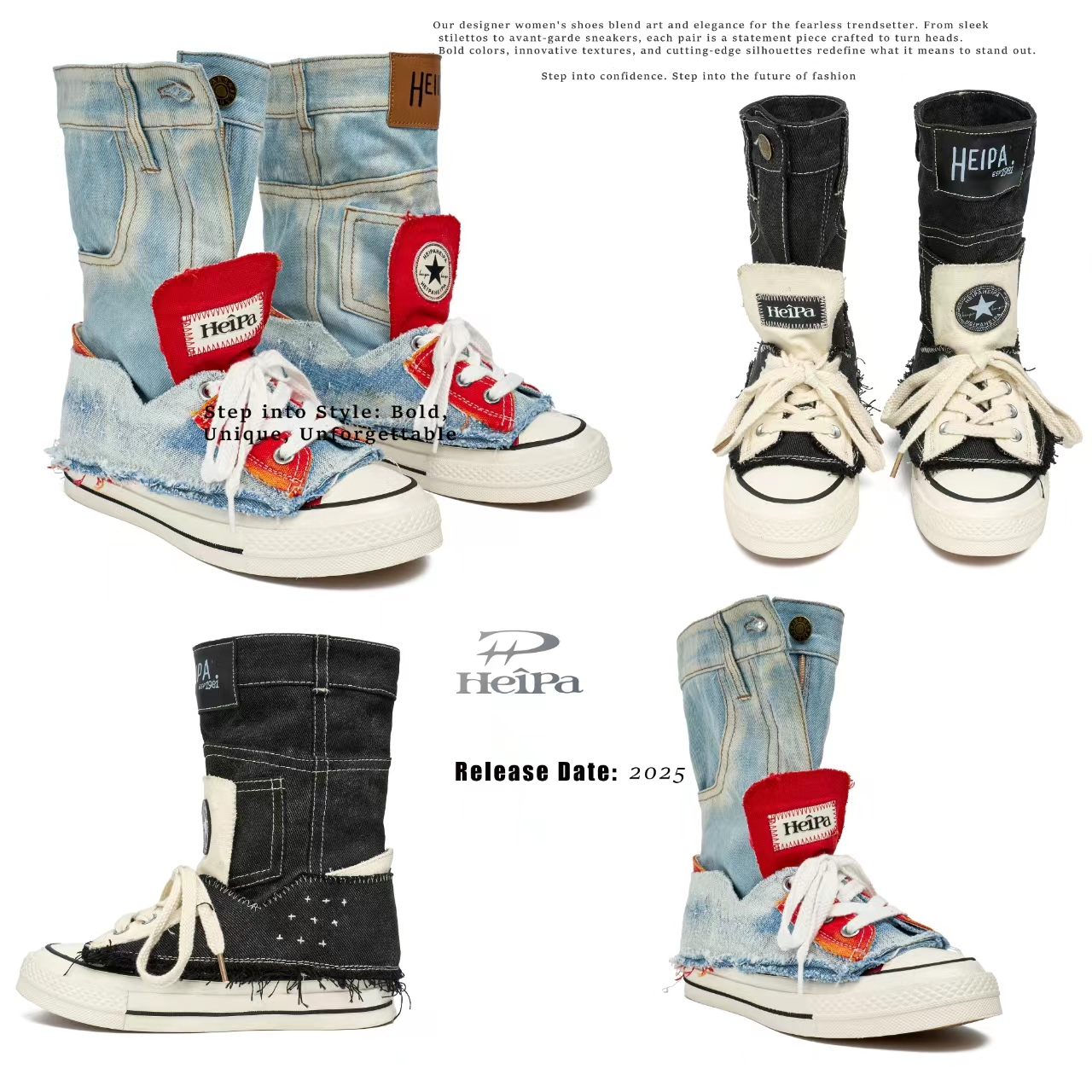 安暖家 新（AB鸳鸯原创设计款）新款休闲凉鞋百搭女靴CEE12