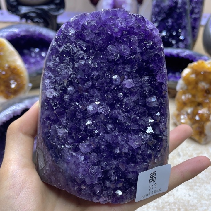 未镶嵌珠宝半成品紫晶