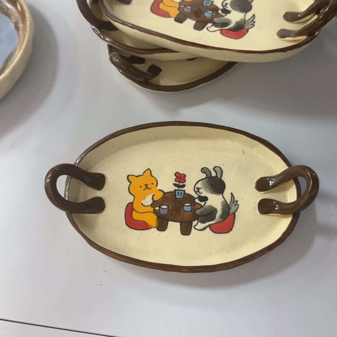 摆件陶景德镇原创陶瓷