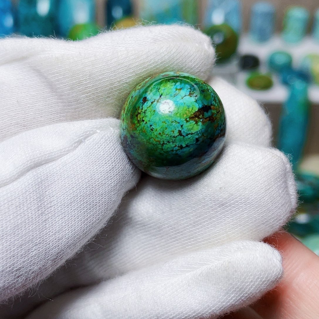 绿松石未镶嵌配饰