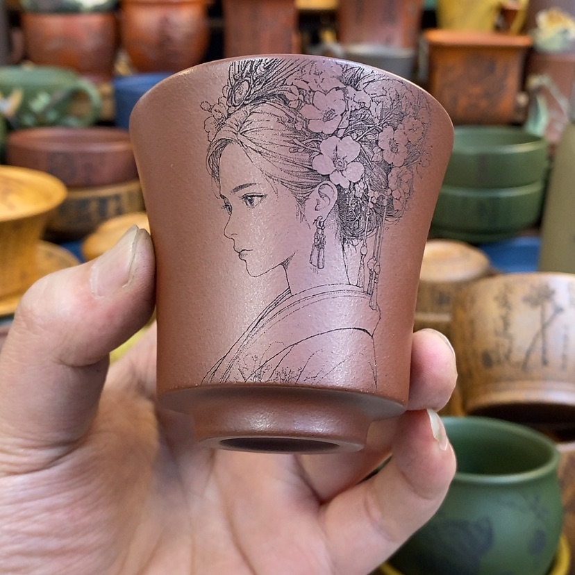 【闪购商品】紫砂公道杯宜兴全手工紫砂杯