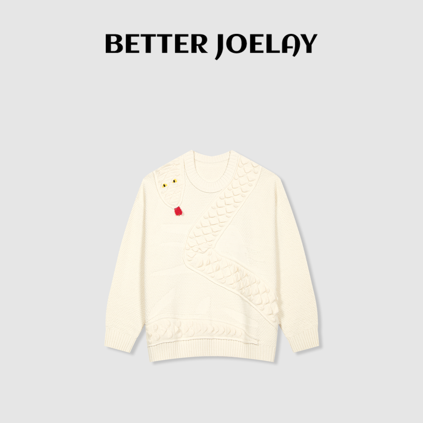 BETTER JOELAY-【凉夏流云】针织套头毛衣舒适百搭洋气韩版LL5622