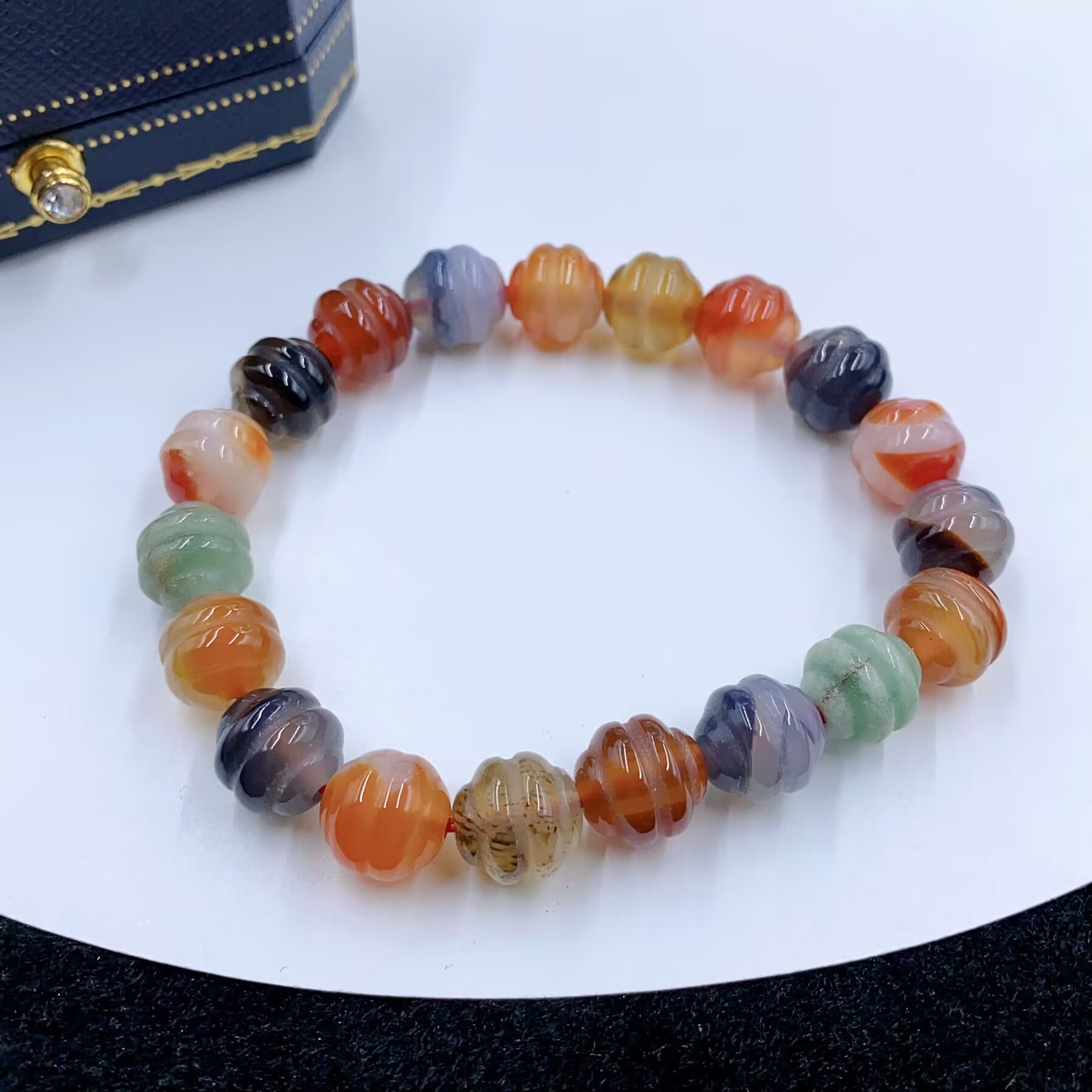 4966  彩色珠珠手串多样性发货