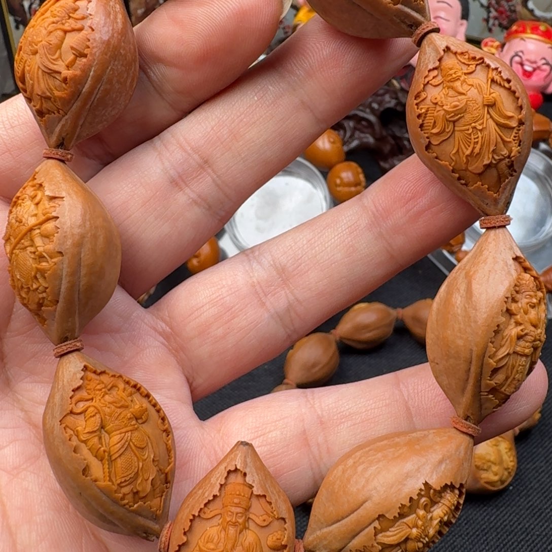 用***2手串/手链橄榄核财神