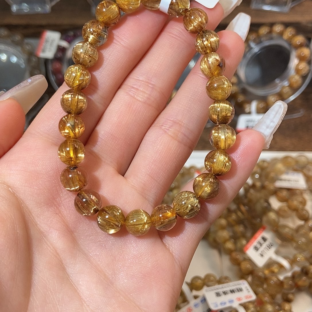 水晶手链未镶嵌三*美