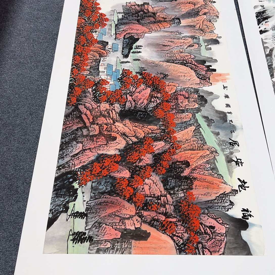 宿***司国画精品书画作品