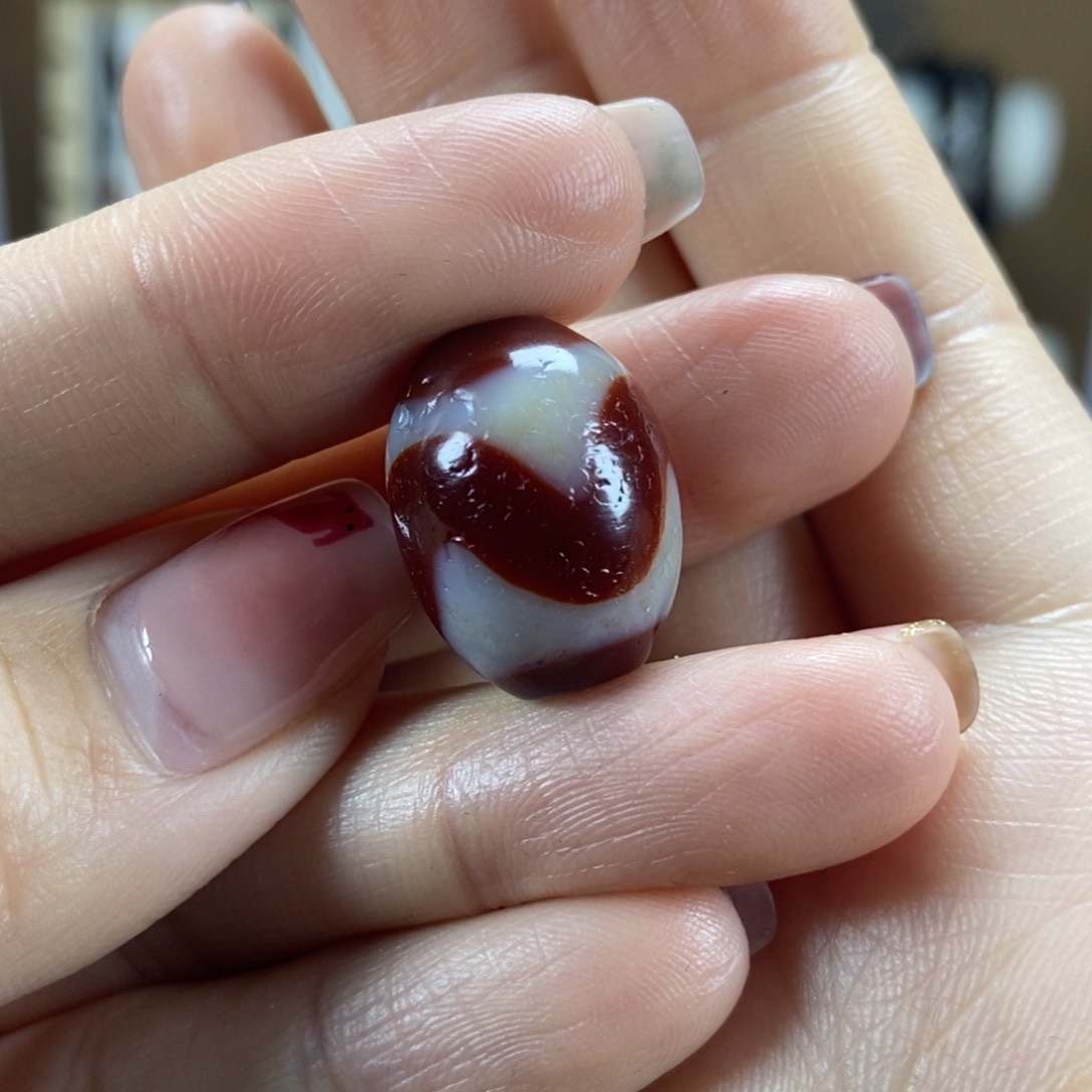 玛瑙/玉髓牙牙未镶嵌