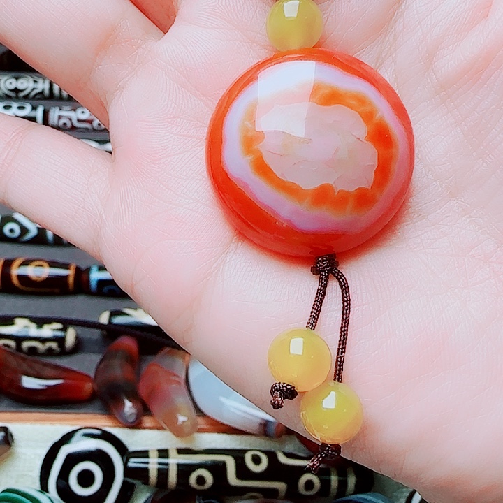 玛瑙/玉髓合金珠宝半成品