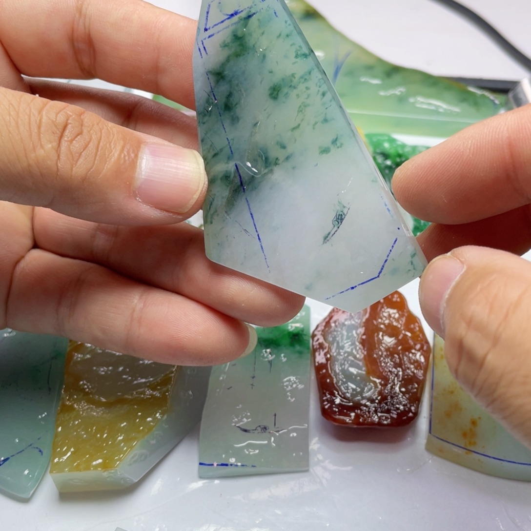 定制翡翠未镶嵌不退不换