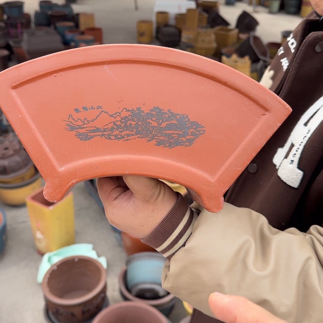 紫砂花盆瑕疵和瑕疵