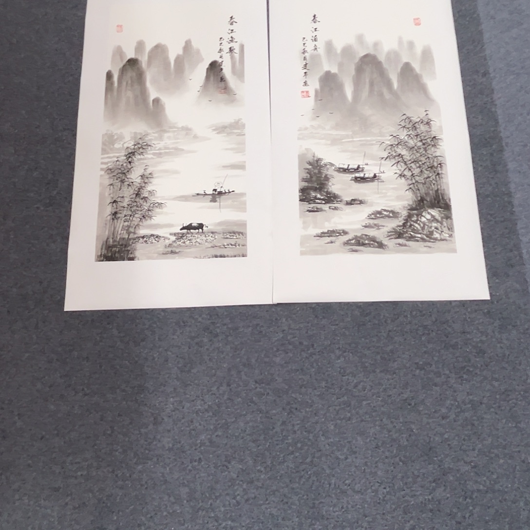 国画精品手绘作品