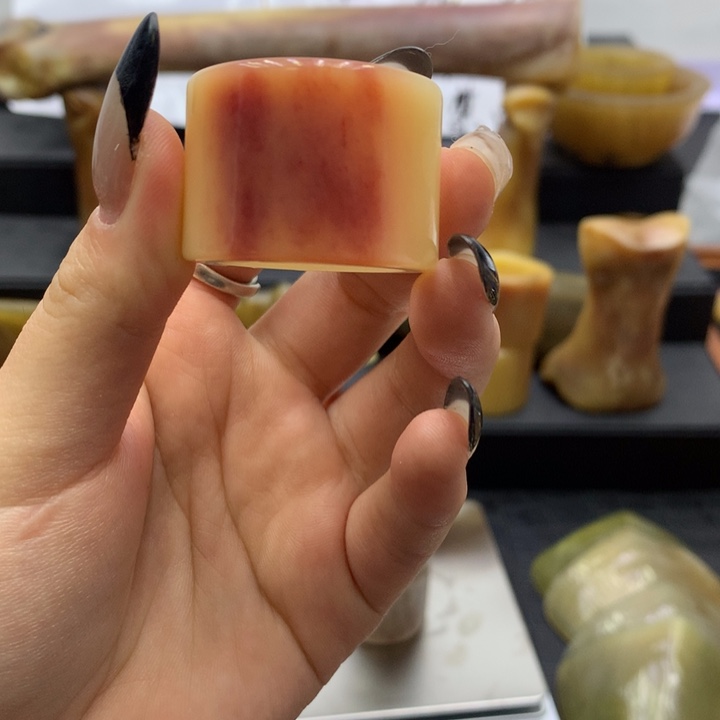 驼骨手串/手链驼骨 高桩 扳指