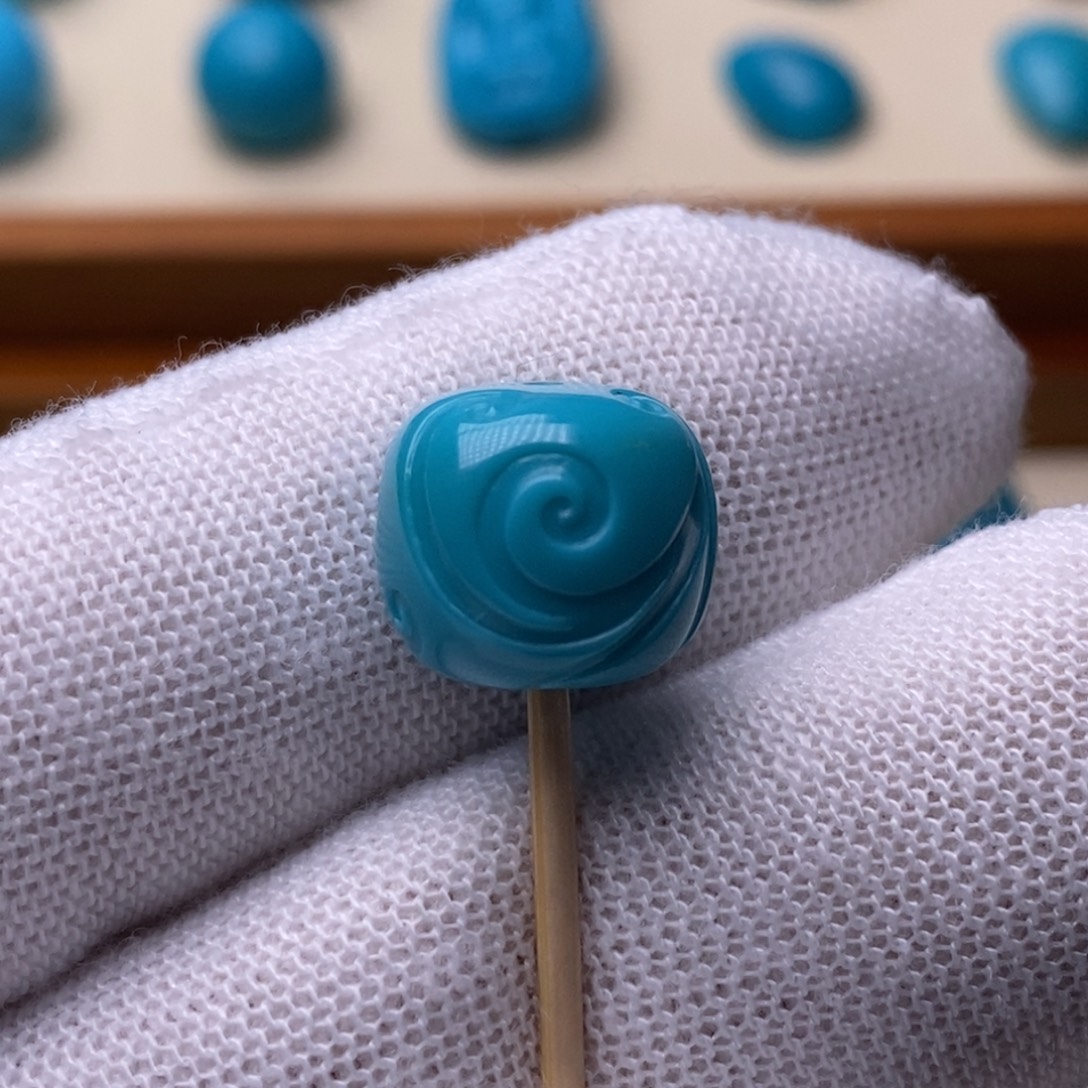 绿松石未镶嵌绿松石博古12