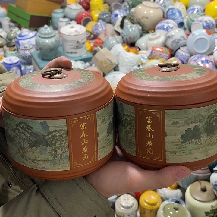 陶瓷罐茶叶罐密封罐