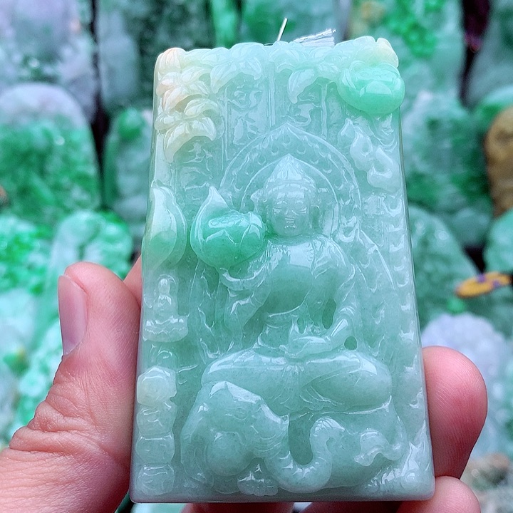 翡翠吊坠(不含链)未镶嵌