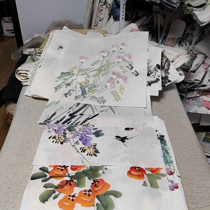 梦***梦国画落款卡章后台备注