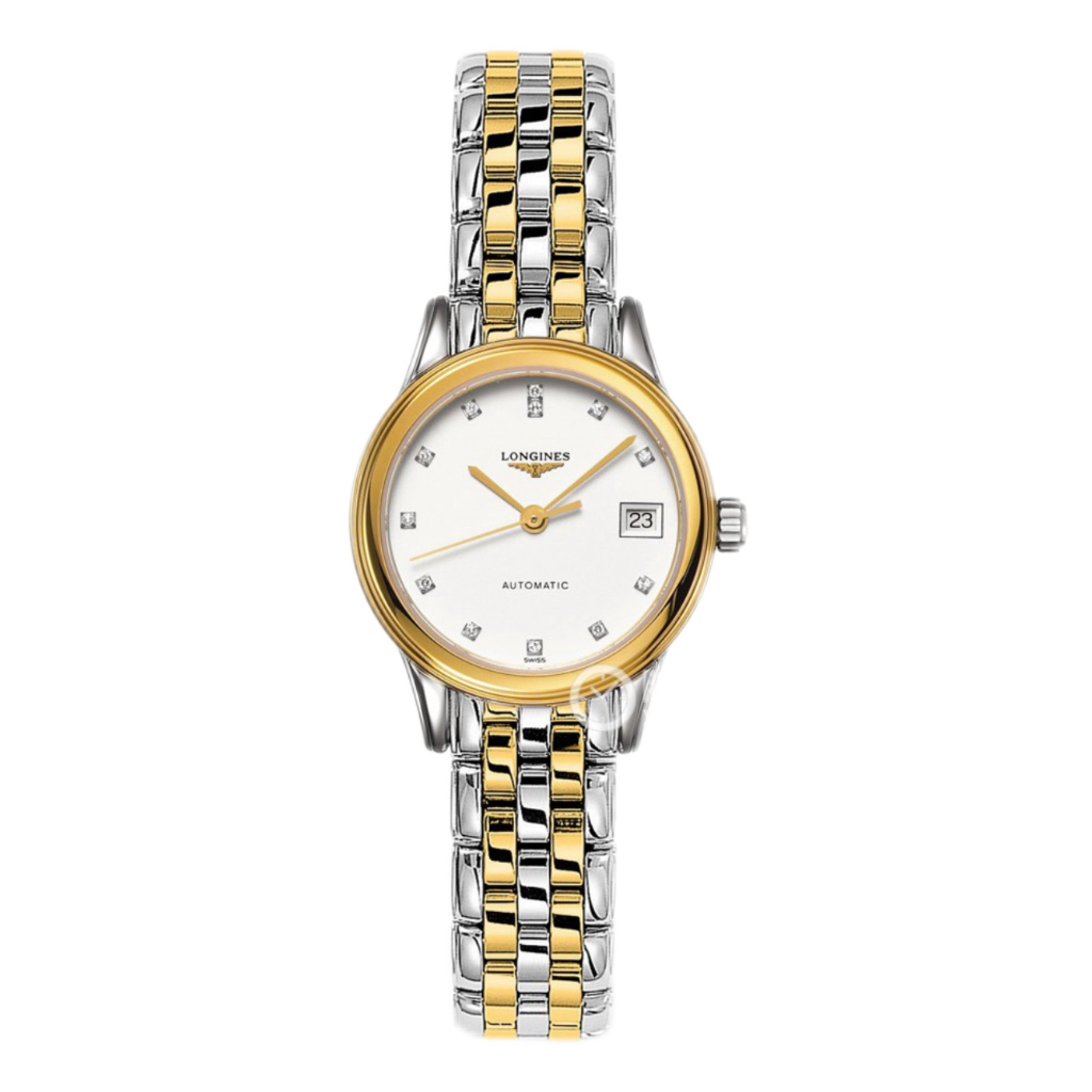 95新 Longines/浪琴 亚虎/军旗274机械女表/26mm/全