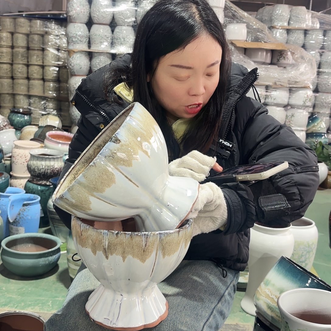 正品两个高18/20红陶