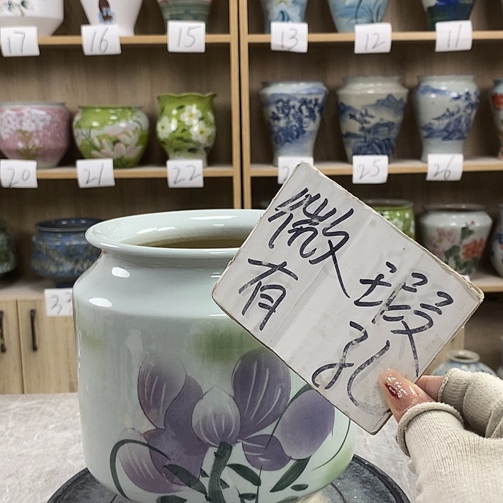 缸13xc景德镇陶瓷花盆