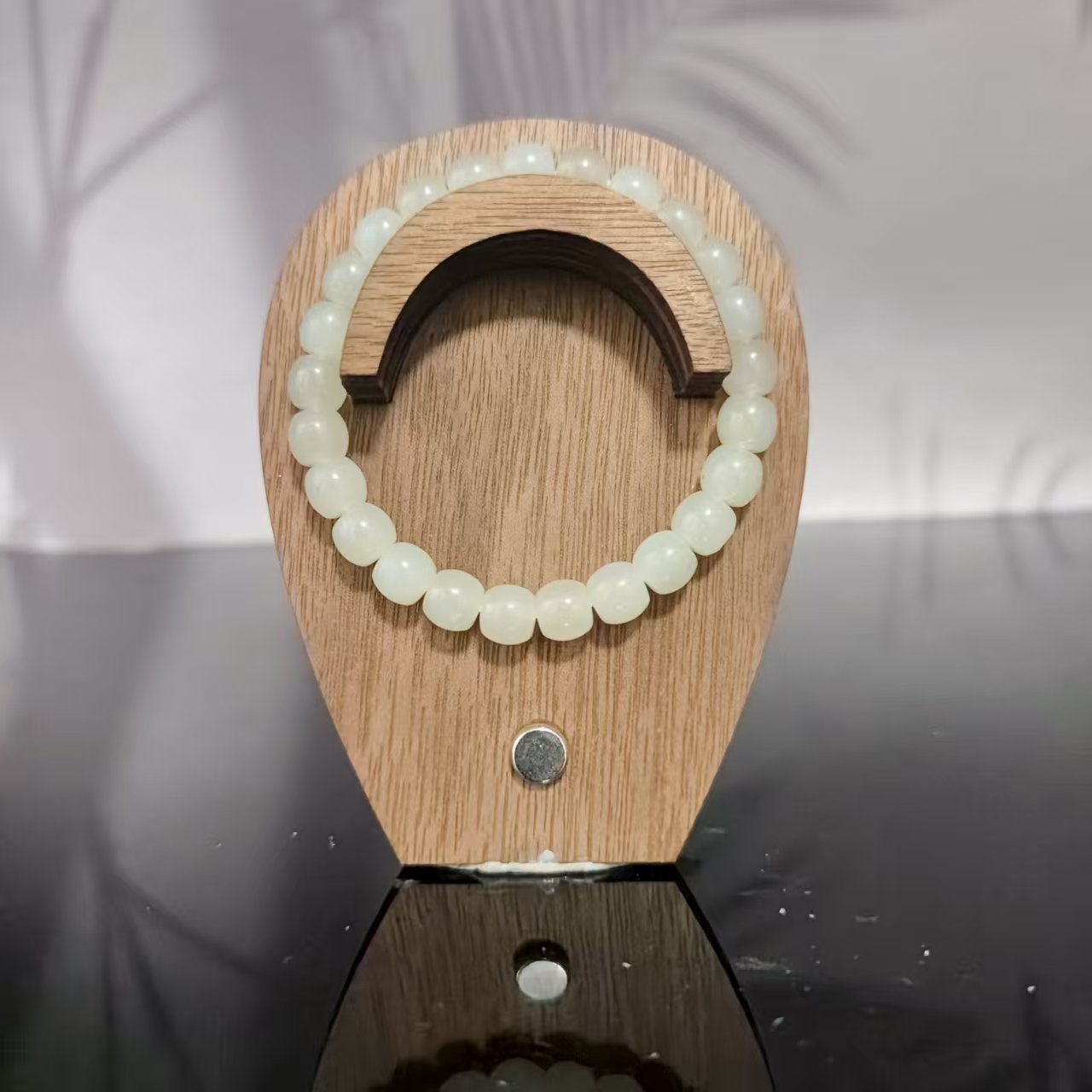 P和田玉桶珠手串2296