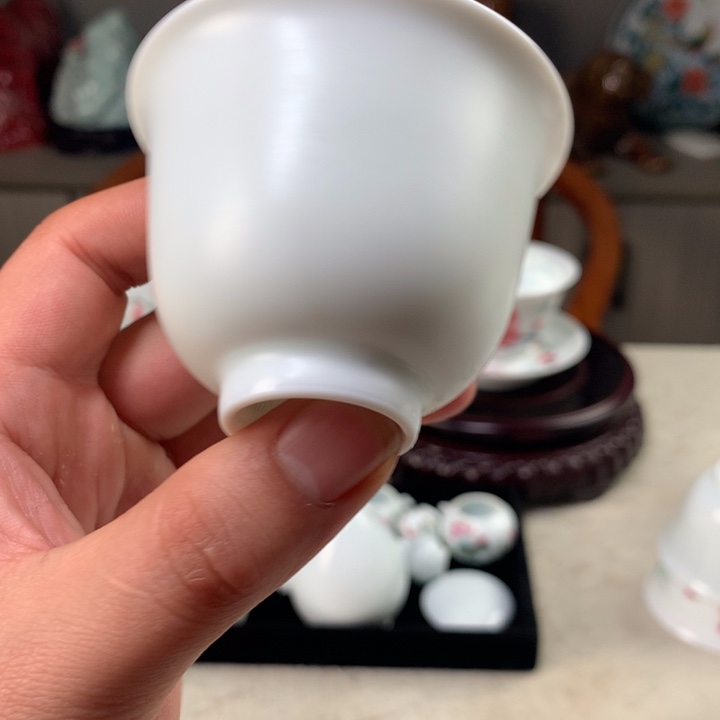 杯颜玉哑光滑石子50cc二级品