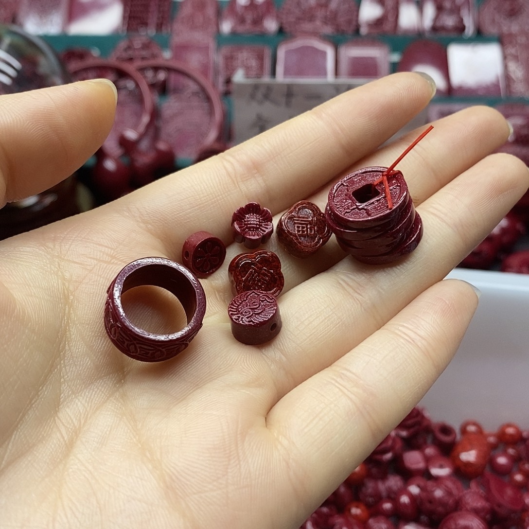 天然辰砂朱砂配件