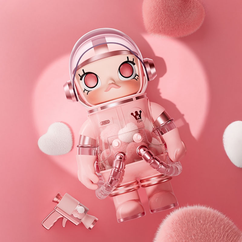 POP MART/泡泡玛特Molly心悦400%潮玩手办桌面摆件情人节限定