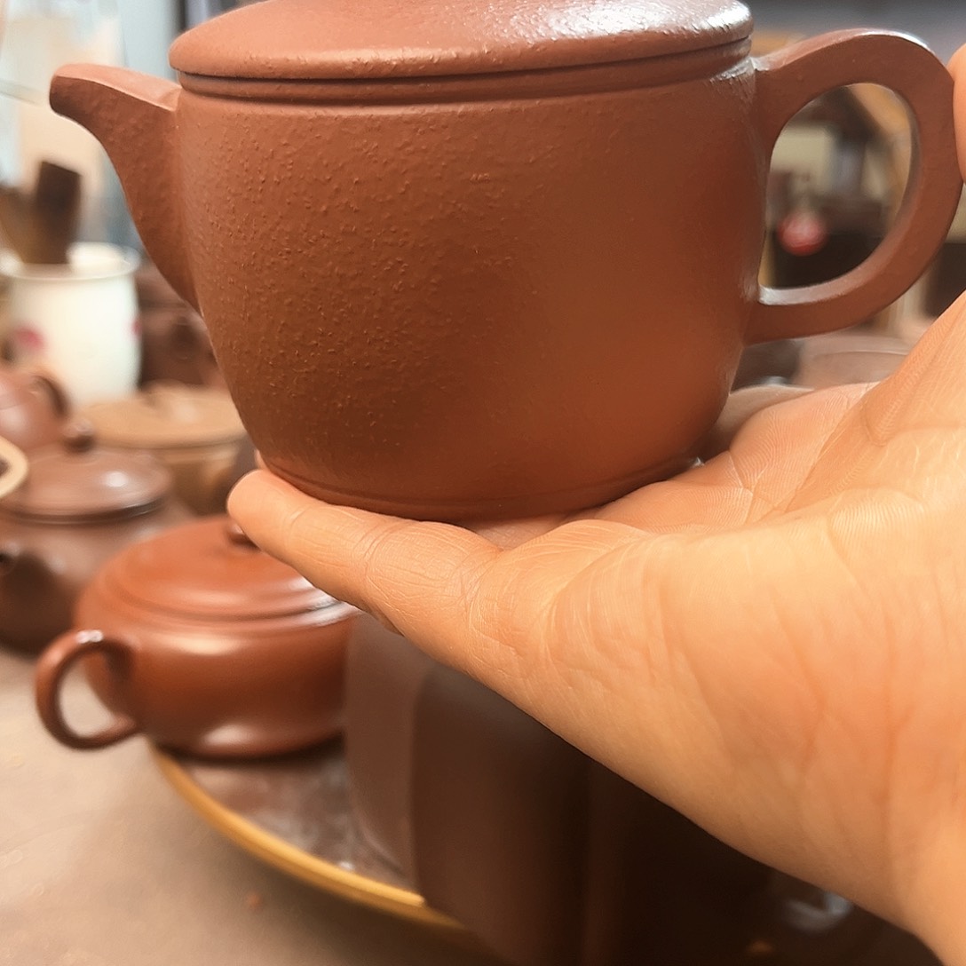 茶壶紫砂全手工制作