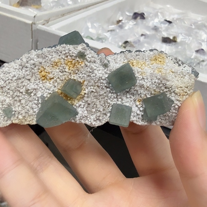 内蒙莫兰迪萤石标本