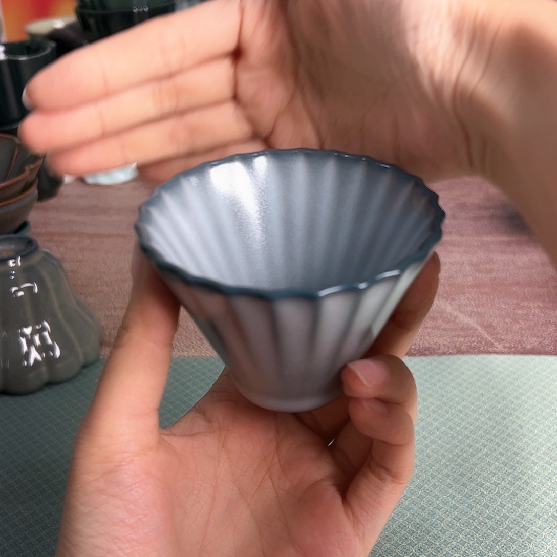 云间青瓷龙泉小米茶器