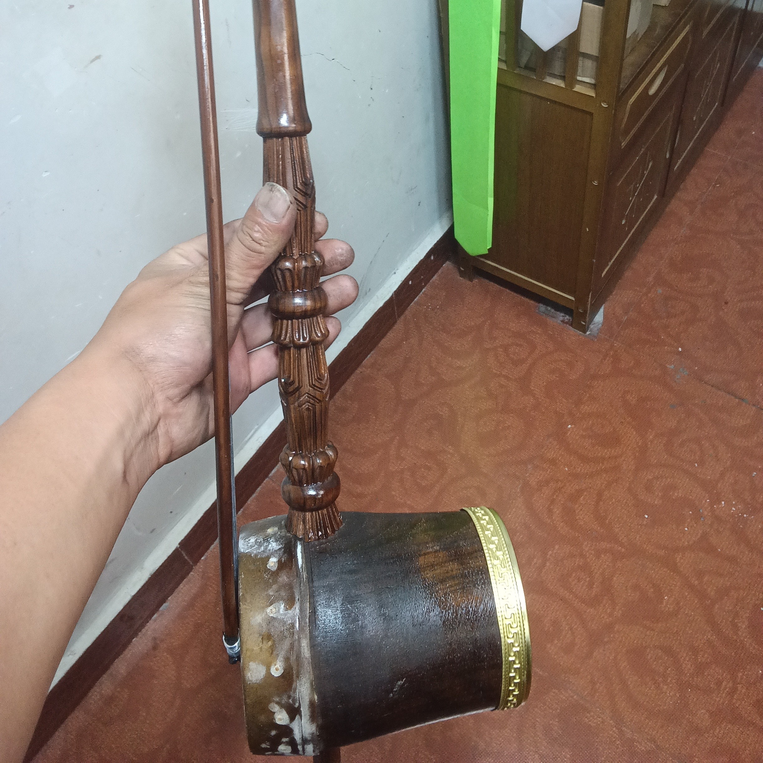 藏民族乐器弦子11至12公分杜鹃木或核桃木特色民族风乐器