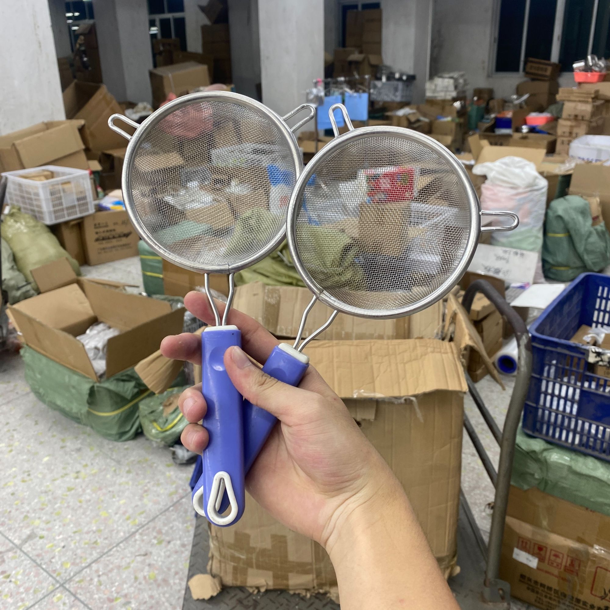 11cm火锅带挂耳漏勺1个【汤姆福利专场】