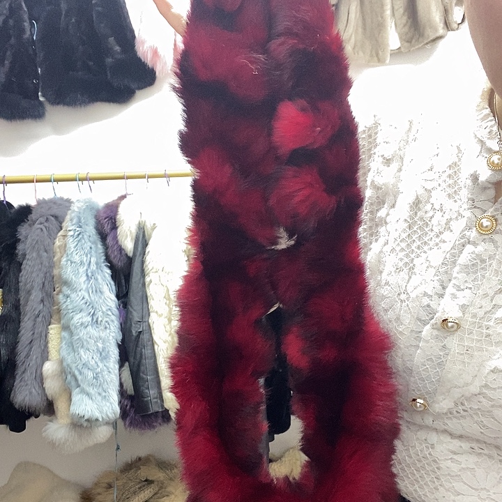 三醋酯纤维围巾1233