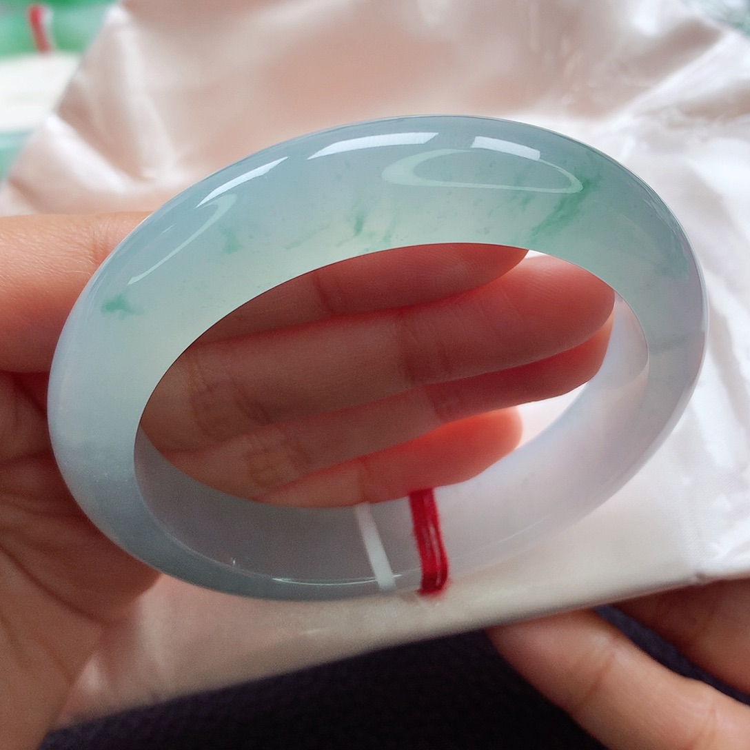 翡翠手镯未镶嵌55 56 57