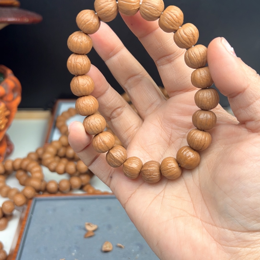 猴头核桃吊坠狼**下南瓜